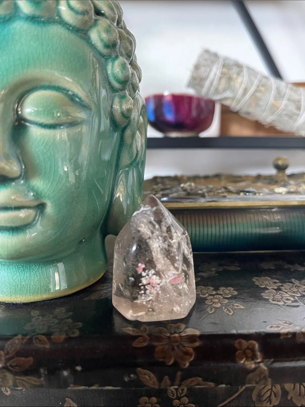 Beautiful Lodhi Quartz Crystal Point